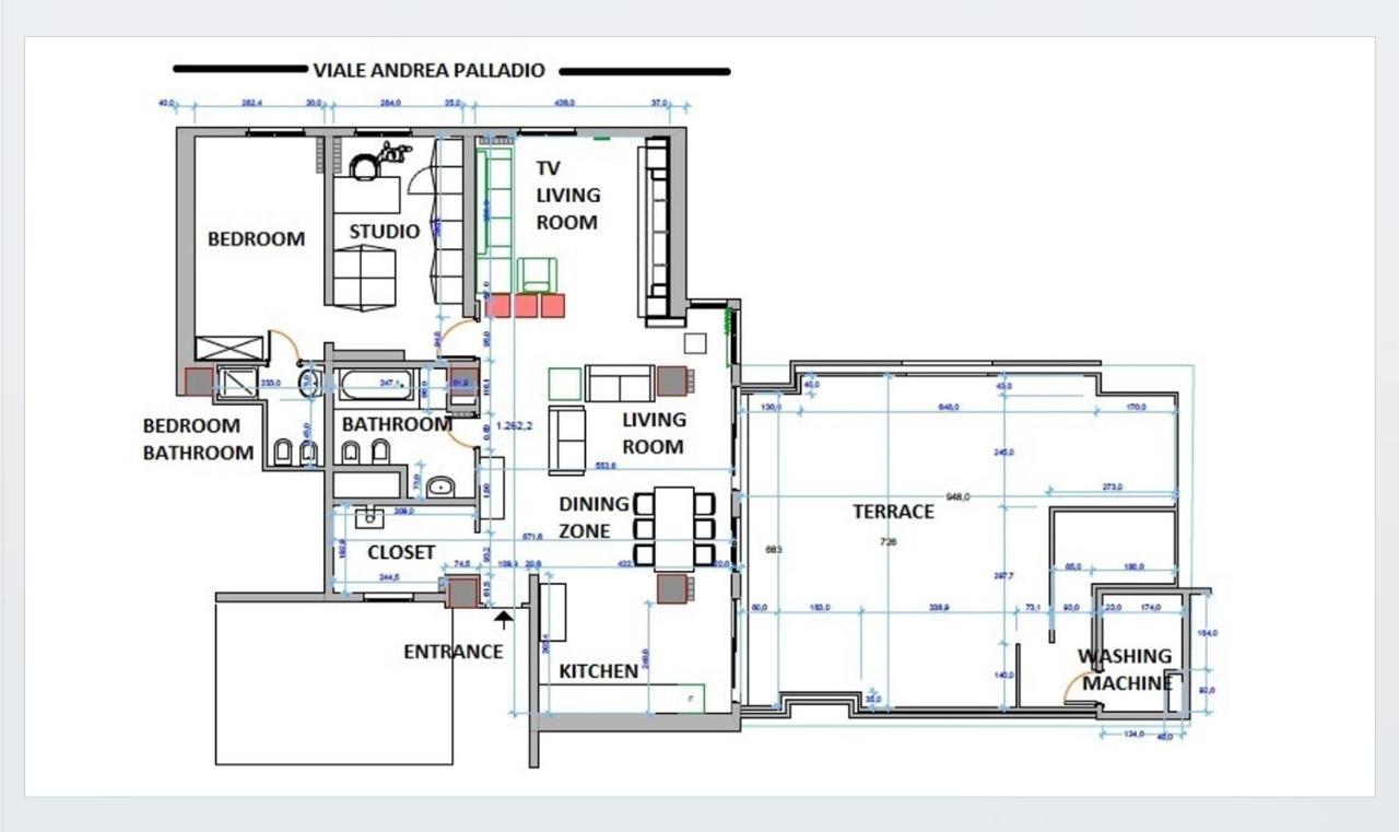 Palladio 20 Loft And Terrace Appartement Verona Buitenkant foto